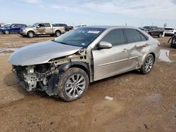 Salvage cars for sale at Amarillo, TX auction: 2016 Toyota Camry LE