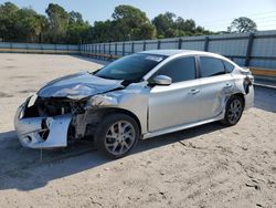 Salvage cars for sale from Copart Fort Pierce, FL: 2014 Nissan Sentra S