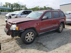 Salvage cars for sale at Spartanburg, SC auction: 2008 Jeep Grand Cherokee Laredo