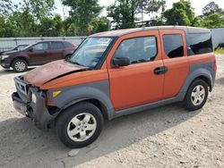 Salvage cars for sale from Copart Hampton, VA: 2004 Honda Element EX