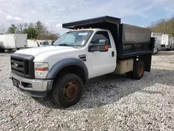 Salvage trucks for sale at West Warren, MA auction: 2009 Ford F550 Super Duty