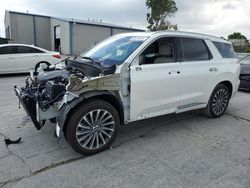 Salvage cars for sale at Tulsa, OK auction: 2024 Hyundai Palisade Calligraphy