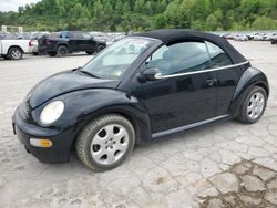 Salvage cars for sale at auction: 2003 Volkswagen New Beetle GLS