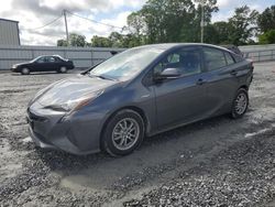 Salvage cars for sale at Gastonia, NC auction: 2017 Toyota Prius
