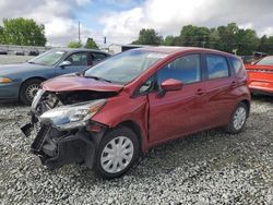 Salvage cars for sale at Mebane, NC auction: 2017 Nissan Versa Note S