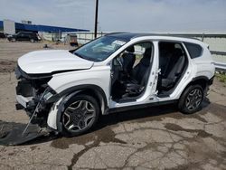 Salvage cars for sale at Woodhaven, MI auction: 2023 Hyundai Santa FE Limited