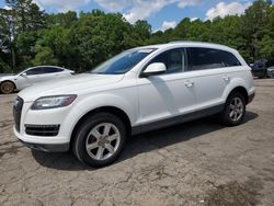 Salvage cars for sale at Austell, GA auction: 2014 Audi Q7 Premium