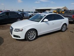 Salvage cars for sale at Brighton, CO auction: 2009 Audi A4 Premium Plus