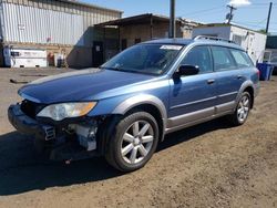 Salvage cars for sale from Copart New Britain, CT: 2008 Subaru Outback 2.5I