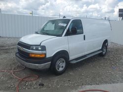 Salvage trucks for sale at Cahokia Heights, IL auction: 2022 Chevrolet Express G2500
