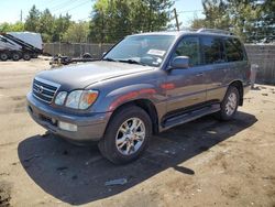 Lexus lx 470 Vehiculos salvage en venta: 2004 Lexus LX 470