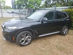Salvage cars for sale at Miami, FL auction: 2022 BMW X3 XDRIVE30I