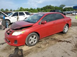 Salvage cars for sale at Florence, MS auction: 2011 Toyota Corolla Base