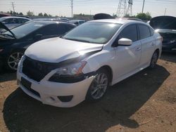 Salvage cars for sale from Copart Elgin, IL: 2013 Nissan Sentra S