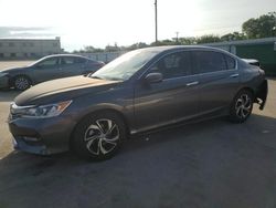 Salvage cars for sale at auction: 2017 Honda Accord LX