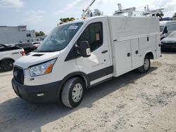 Salvage cars for sale at Opa Locka, FL auction: 2020 Ford Transit T-350