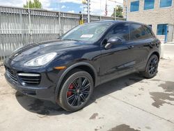 Salvage cars for sale at Littleton, CO auction: 2011 Porsche Cayenne Turbo