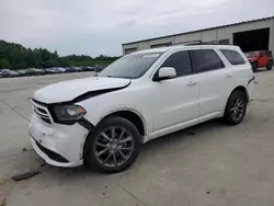 Salvage cars for sale from Copart Gaston, SC: 2017 Dodge Durango GT