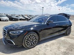 Mercedes-Benz S 500 4matic salvage cars for sale: 2022 Mercedes-Benz S 500 4matic