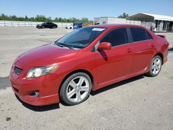 Salvage cars for sale at Fresno, CA auction: 2009 Toyota Corolla XRS