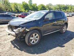 Salvage cars for sale at Waldorf, MD auction: 2009 Nissan Murano S