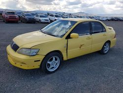 Salvage cars for sale at Helena, MT auction: 2002 Mitsubishi Lancer OZ Rally