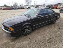 BMW 6 Series salvage cars for sale: 1989 BMW 635 CSI Automatic