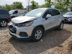 Salvage cars for sale at Central Square, NY auction: 2020 Chevrolet Trax LS