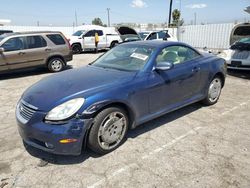 Salvage cars for sale from Copart Van Nuys, CA: 2002 Lexus SC 430