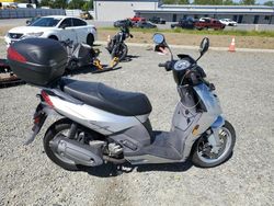 Salvage cars for sale from Copart Antelope, CA: 2009 Aprilia Sportcity 250 Cube