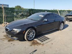 Salvage cars for sale from Copart Orlando, FL: 2010 BMW 650 I