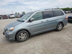 Salvage cars for sale from Copart Indianapolis, IN: 2007 Honda Odyssey EXL