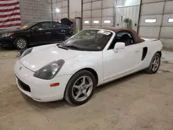 Salvage cars for sale from Copart Columbia, MO: 2002 Toyota MR2 Spyder