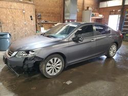 Vehiculos salvage en venta de Copart Ebensburg, PA: 2013 Honda Accord EXL