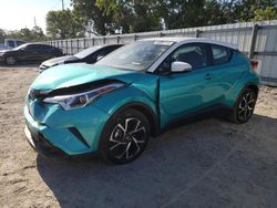 Salvage cars for sale at Riverview, FL auction: 2018 Toyota C-HR XLE