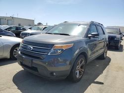 Salvage cars for sale from Copart Martinez, CA: 2015 Ford Explorer Limited