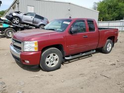 Salvage trucks for sale at West Mifflin, PA auction: 2007 Chevrolet Silverado K1500