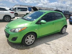 Salvage cars for sale from Copart Haslet, TX: 2013 Mazda 2