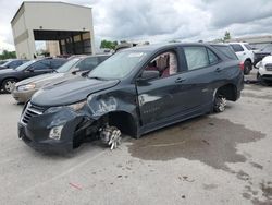 Salvage cars for sale at Kansas City, KS auction: 2018 Chevrolet Equinox LS