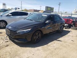 Salvage cars for sale at Chicago Heights, IL auction: 2021 Hyundai Elantra SEL