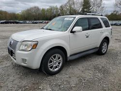 Salvage cars for sale at North Billerica, MA auction: 2011 Mercury Mariner Premier