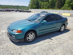 Honda Civic EX salvage cars for sale: 1995 Honda Civic EX