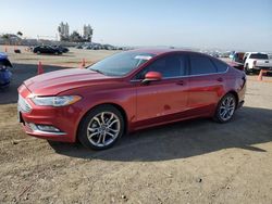 Salvage cars for sale from Copart San Diego, CA: 2017 Ford Fusion S