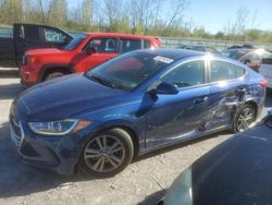 Salvage cars for sale at Leroy, NY auction: 2017 Hyundai Elantra SE