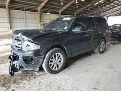 Salvage cars for sale from Copart Greenwell Springs, LA: 2015 Ford Expedition Limited