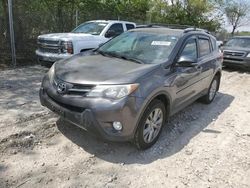 Salvage cars for sale at Cicero, IN auction: 2013 Toyota Rav4 Limited