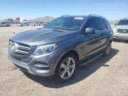 Salvage cars for sale at North Las Vegas, NV auction: 2017 Mercedes-Benz GLE 350
