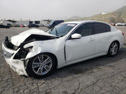 Salvage cars for sale at Colton, CA auction: 2011 Infiniti G37 Base