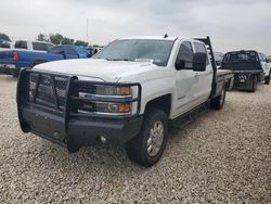 Salvage trucks for sale at New Braunfels, TX auction: 2015 Chevrolet Silverado K3500 LTZ