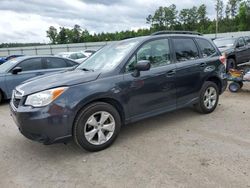 Salvage cars for sale at Harleyville, SC auction: 2016 Subaru Forester 2.5I Premium